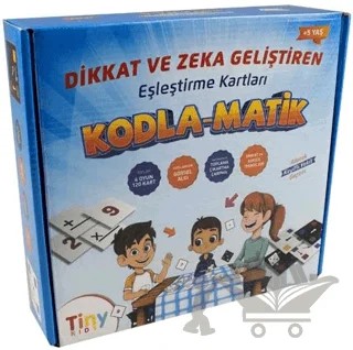Dikkat ve Zeka Geliştiren Eşleştirme Kartları – Kolektif – Tiny Kids kitap kapağı