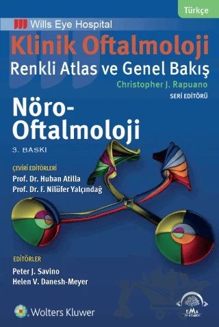 Klinik Oftalmoloji: Renkli Atlas ve Genel Bakış - Nöro-Oftalmoloji – Christopher J. Rapuano – EMA Tıp Kitabevi kitap kapağı