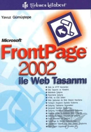 Microsoft FrontPage 2002 – Yavuz Gümüştepe – Türkmen Kitabevi kitap kapağı