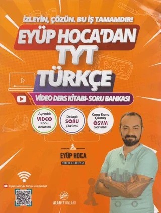 TYT Türkçe Video Ders Kitabı – Eyüp Hoca – Alan Yayınları kitap kapağı