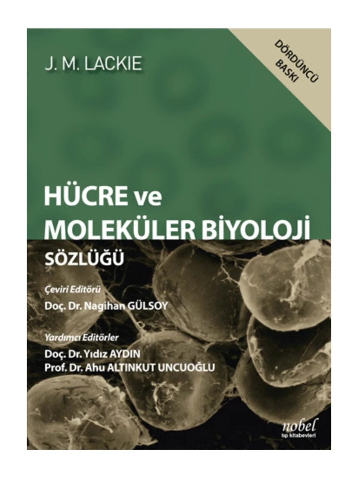 Hücre Ve Moleküler Biyoloji Sözlüğü – Lackie – Nobel Tıp Kitabevleri kitap kapağı