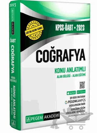 2023 KPSS ÖABT Coğrafya Konu Anlatımlı – Kolektif – Pegem Akademi Yayıncılık kitap kapağı
