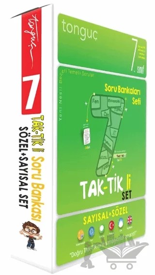 7. Sınıf Taktikli Sayısal-Sözel Soru Bankası Seti (2 Kitap) – Kolektif – Tonguç Akademi kitap kapağı