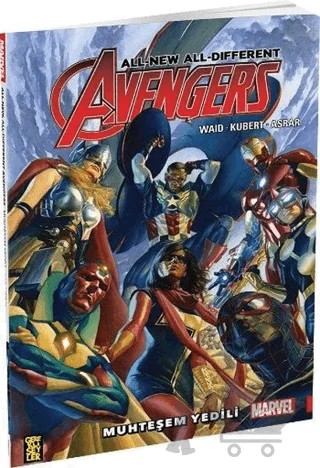 All-New All-Different Avengers 1: Muhteşem Yedili – Mark Waid – Gerekli Şeyler Yayıncılık kitap kapağı