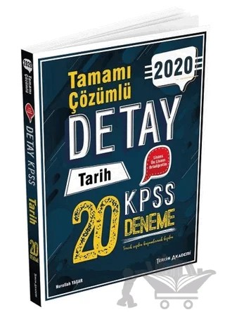 Tercih Akademi KPSS Detay Vatandaşlık Tamamı Çözümlü 20 Deneme – Nurullah Yaşar – Tercih Akademi Yayınları kitap kapağı