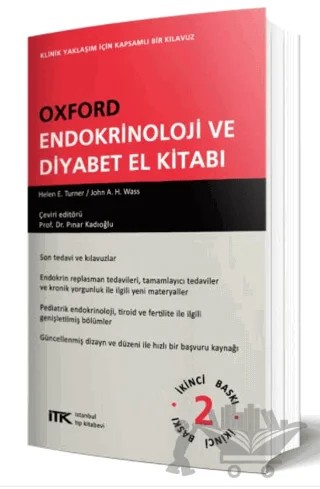 Oxford Endokrinoloji ve Diyabet El Kitabı – Helen H. Turner, John A. H. Wass – İstanbul Tıp Kitabevi kitap kapağı