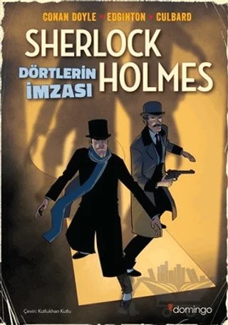 Dörtlerin İmzası - Sherlock Holmes – Ian Edginton, I. N. J. Culbard, Sir Arthur Conan Doyle – Domingo Yayınevi kitap kapağı