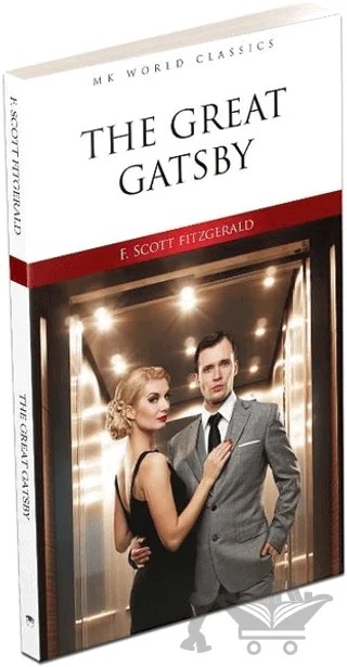 The Great Gatsby - İngilizce Roman – Francis Scott Key Fitzgerald – MK Publications kitap kapağı