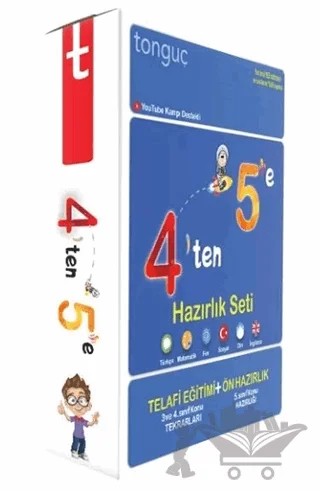 4'ten 5'e Hazırlık Seti – Kolektif – Tonguç Akademi kitap kapağı