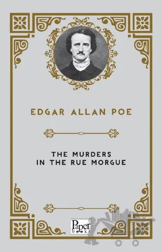 The Murders in the Rue Morgue – Edgar Allan Poe – Paper Books kitap kapağı