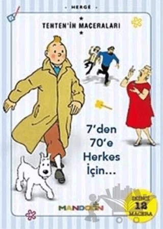 Tenten’in Maceraları (İkinci 12 Macera) – Herge – Mandolin Yayınları kitap kapağı