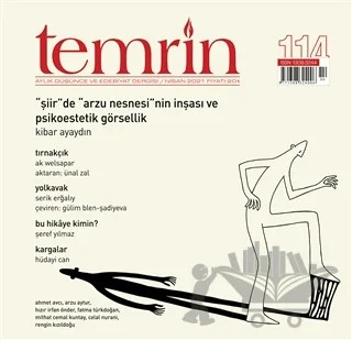 Temrin Düşünce ve Edebiyat Dergisi Sayı: 114 Nisan 2021 – Temrin Dergisi kitap kapağı