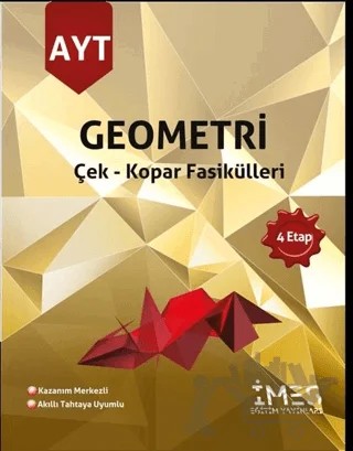AYT Geometri Çek - Kopar Fasikülleri 4 Etap – Kolektif – İMES Eğitim Yayınları kitap kapağı