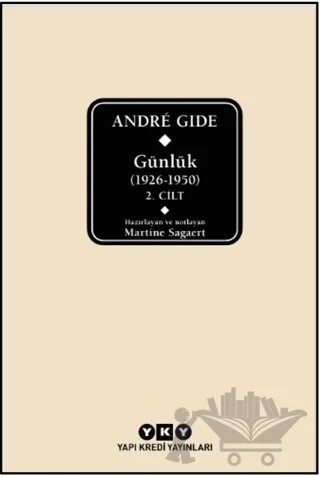Günlük (1926-1950) 2. Cilt (Delta) – Andre Gide – Yapı Kredi Yayınları kitap kapağı