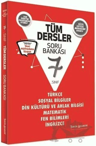 7. Sınıf Tüm Dersler Soru Bankası – Kolektif – Tercih Akademi Yayınları kitap kapağı