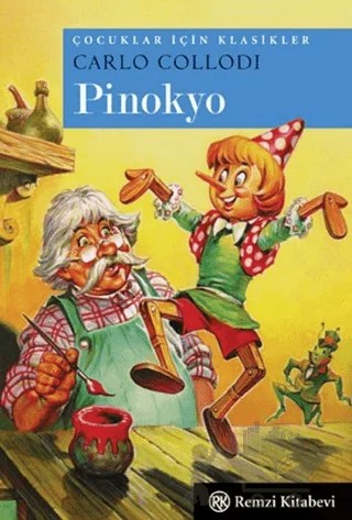 Pinokyo (Cep Boy) – Carlo Collodi – Remzi Kitabevi kitap kapağı