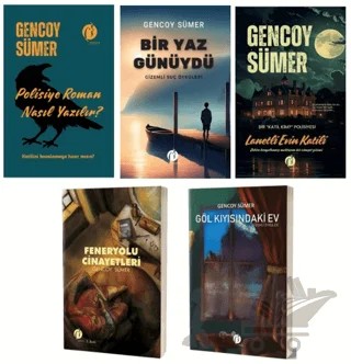 Gencoy Sümer Polisiye Gerilim Set - 2 (5 Kitap Takım) – Gencoy Sümer – Herdem Kitap kitap kapağı