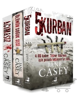 Jane Casey Polisiye Set 3 (3 Kitap Takım) – Jane Casey – Olimpos Yayınları kitap kapağı