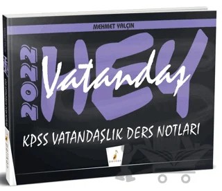 Hey Vatandaş! 2022 KPSS Vatandaşlık Ders Notları – Mehmet Yalçın – Pelikan Tıp Teknik Yayıncılık kitap kapağı