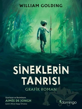 Sineklerin Tanrısı - Grafik Roman – William Golding – Domingo Yayınevi kitap kapağı
