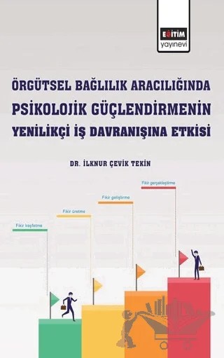 Örgütsel Bağlılık Aracılığında Psikolojik Güçlendirmenin Yenilikçi İş Davranışına Etkisi – İlknur Çevik Tekin – Eğitim Yayınevi - Bilimsel Eserler kitap kapağı