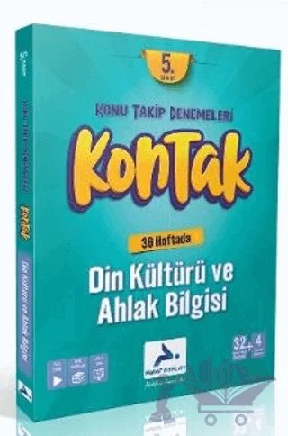 5. Sınıf Kontak Din Kültürü ve Ahlak Bilgisi Denemeleri – Kolektif – Paraf Yayınları kitap kapağı