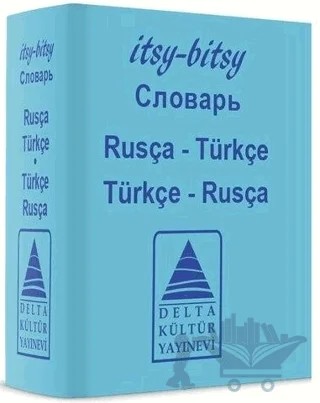 Itsy Bitsy Rusça-Türkçe ,Türkçe-Rusça Mini Sözlük – Kolektif – Delta Kültür Yayınevi kitap kapağı