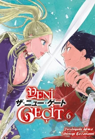 Yeni Geçit 6 – Yoshiyuki Miwa – Kayıp Kıta Yayınları kitap kapağı