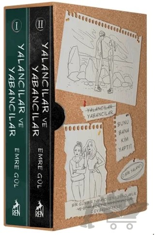 Yalancılar ve Yabancılar Serisi Kutulu Set – Emre Gül – Ren Kitap kitap kapağı