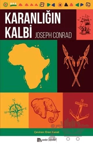 Karanlığın Kalbi – Joseph Conrad – Sander Yayınları kitap kapağı
