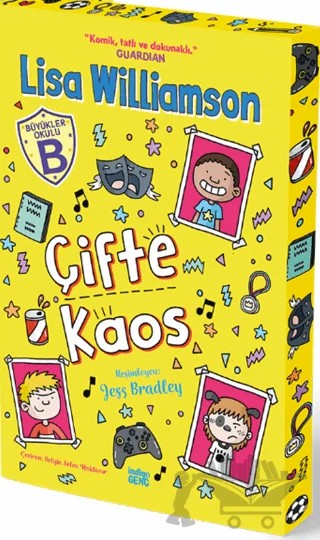 Büyükler Okulu 2 - Çifte Kaos – Lisa Williamson – İndigo Genç kitap kapağı