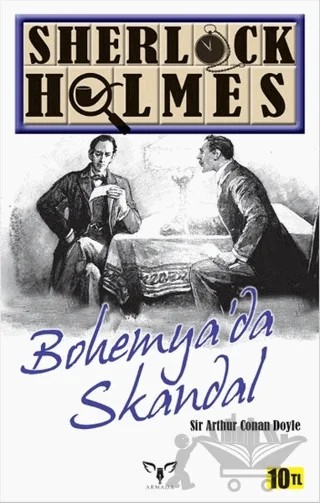 Sherlock Holmes: Bohemya'da Skandal – Sir Arthur Conan Doyle – Armada Yayınevi kitap kapağı
