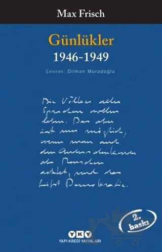 Günlükler 1946-1949 – Max Frisch – Yapı Kredi Yayınları kitap kapağı