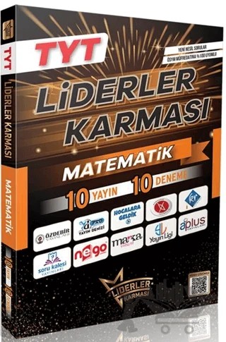TYT Matematik Branş Denemeleri – Kolektif – Liderler Karması Yayınları kitap kapağı