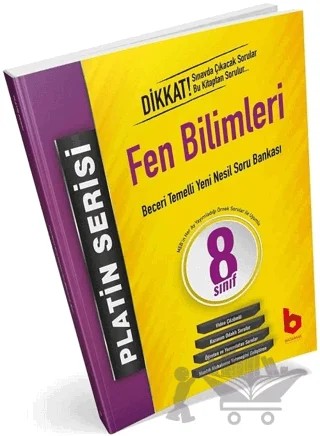 Platin Serisi 8. Sınıf Fen Bilimleri Soru Bankası – Kolektif – Basamak Yayınları kitap kapağı