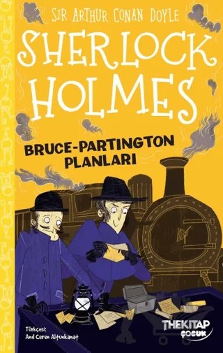 Sherlock Holmes - Bruce-Partington Planları – Sir Arthur Conan Doyle – The Kitap Çocuk kitap kapağı