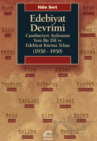 Edebiyat Devrimi – Hale Sert – İletişim Yayınevi kitap kapağı