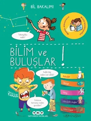 Bil Bakalım: Bilim ve Buluşlar – Sabine Boccador – Yapı Kredi Yayınları kitap kapağı