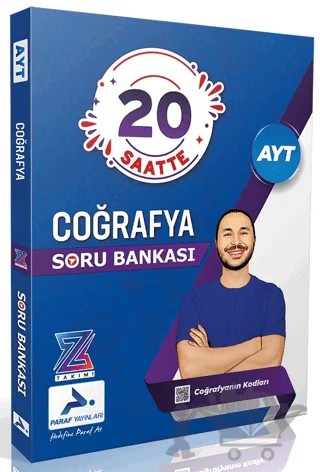 Paraf Z Takım AYT Coğrafya Video Soru Bankası – Kolektif – Paraf Yayınları kitap kapağı