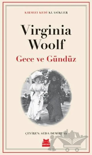 Gece ve Gündüz – Virginia Woolf – Kırmızı Kedi Yayınevi kitap kapağı