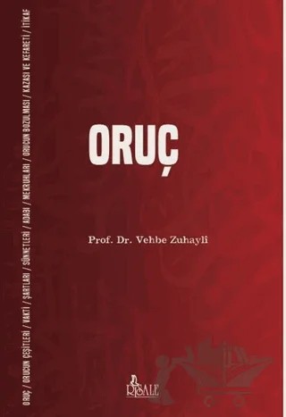 Oruç – Vehbe Zuhaylî – Risale Yayınları kitap kapağı