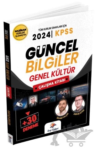 KPSS Güncel Bilgiler Genel Kültür Çalışma Kitabı 30 Deneme İlaveli – Selami Yalçın, Derviş Keten – Dizgi Kitap kitap kapağı