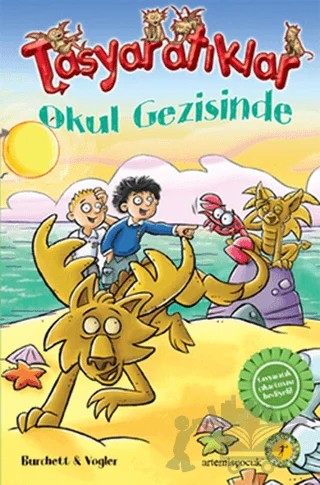 Taşyaratıklar 4 - Okul Gezisinde – David Dalton – Artemis Yayınları kitap kapağı