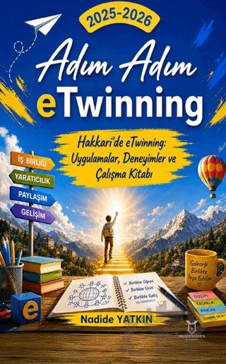 Adım Adım eTwinning – Nadide Yatkın – Akademisyen Kitabevi kitap kapağı