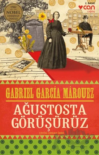 Ağustosta Görüşürüz – Gabriel Garcia Marquez – Can Yayınları kitap kapağı