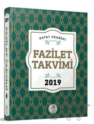 2019 Fazilet Takvim - Yurtiçi 1.Bölge Ciltli – Kolektif – Fazilet Neşriyat kitap kapağı