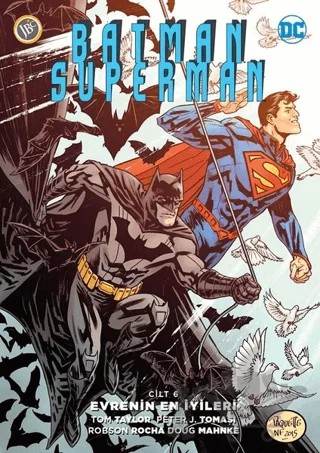 Batman/Superman Cilt 6 : Evrenin En İyileri – Peter J. Tomasi – JBC Yayıncılık kitap kapağı