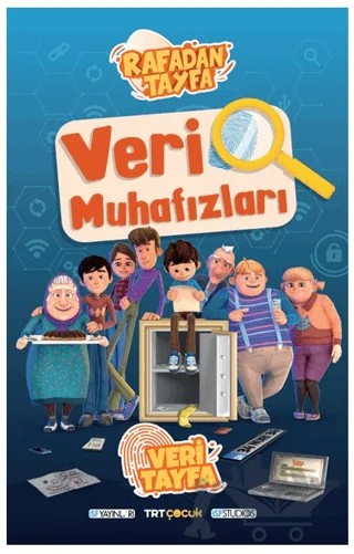 Rafadan Tayfa - Veri Muhafızları – Hilal Çorbacıoğlu, Çiğdem Eker – İSF Yayınları kitap kapağı
