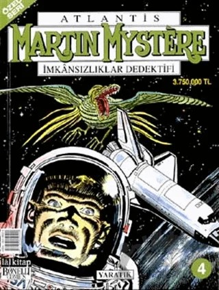Martin Mystere İmkansızlıklar Dedektifi Sayı: 4 Yaratık – Lal Kitap kitap kapağı