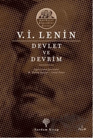 Devlet ve Devrim – Vladimir Ilyiç Lenin – Yordam Kitap kitap kapağı